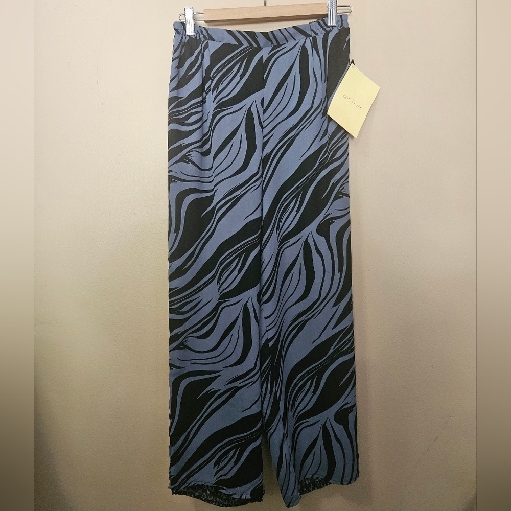 NWT About Face Reversible Pants Women's Size S QVC Style
